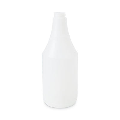Boardwalk® Embossed Spray Bottle, 24 oz, Clear, 24/Carton Empty Bottles-Mixer/Dispenser - Office Ready