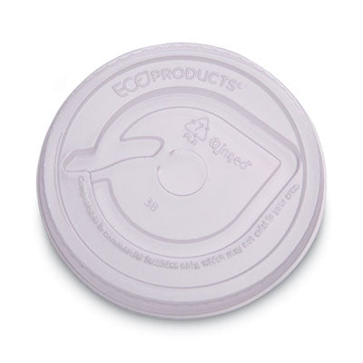 Eco-Products® Cold Drink Cup Lids, Fits 9 oz to 24 oz Cups, Clear, 100/Pack, 10 Packs/Carton Cup Lids-Cold Cup - Office Ready
