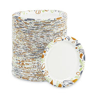 Boardwalk® Deerfield Printed Paper Dinnerware, 6