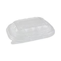 Pactiv Evergreen EarthChoice® Entrée2Go™ Takeout Container Vented Lid, 5.65 x 4.25 x 0.93, Clear, 600/Carton