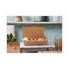 Pactiv Evergreen EarthChoice® Tamper Evident OneBox® Paper Box, 9 x 4.85 x 2, Kraft, 100/Carton Food Containers-Takeout Box, Paper - Office Ready
