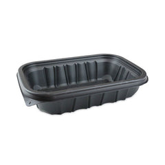 Pactiv Evergreen EarthChoice® Entrée2Go™ Takeout Container, 32 oz, 8.66 x 5.75 x 2.72, Black, 300/Carton