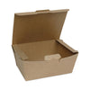 Pactiv Evergreen EarthChoice® Tamper Evident OneBox® Paper Box, 6.54 x 4.5 x 3.25, Kraft, 160/Carton Food Containers-Takeout Box, Paper - Office Ready