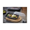 Pactiv Evergreen EarthChoice® Entrée2Go™ Takeout Container, 24 oz, 8.66 x 5.75 x 1.97, Black, 300/Carton Food Containers-Takeout Bowl/Base, Plastic - Office Ready