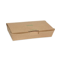Pactiv Evergreen EarthChoice® Tamper Evident OneBox® Paper Box, 9 x 4.85 x 2, Kraft, 100/Carton