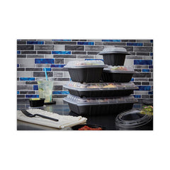 Pactiv Evergreen EarthChoice® Entrée2Go™ Takeout Container, 12 oz, 5.65 x 4.25 x 2.57, Black, 600/Carton