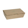 Pactiv Evergreen EarthChoice® Tamper Evident OneBox® Paper Box, 9.04 x 4.85 x 2.75, Kraft, 162/Carton Food Containers-Takeout Box, Paper - Office Ready