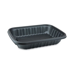 Pactiv Evergreen EarthChoice® Entrée2Go™ Takeout Container, 64 oz, 11.75 x 8.75 x 2.13, Black, 200/Carton