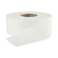 Boardwalk® Jumbo Roll Bathroom Tissue, Septic Safe, 2-Ply, White, 3.2" x 525 ft, 12 Rolls/Carton