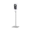 Dial® FIT Touch Free Dispenser Floor Stand, 15.7 x 15.7 x 58.3, White Hand Sanitizer Accessories-Floor Stand - Office Ready