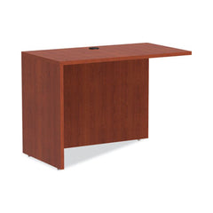 Alera® Valencia™ Series Reversible Return/Bridge Shell, 42w x 23 5/8d x 29 1/2h, Medium Cherry