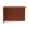 Alera® Valencia™ Series Reversible Return/Bridge Shell, 42w x 23 5/8d x 29 1/2h, Medium Cherry Returns-Reversible Return - Office Ready