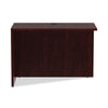 Alera® Valencia™ Series Reversible Return/Bridge Shell, 42w x 23 5/8d x 29 1/2h. Mahogany Returns-Reversible Return - Office Ready
