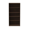 Alera® Valencia™ Series Bookcase, Five-Shelf, 31 3/4w x 14d x 64 3/4h, Espresso Bookcases-Shelf Bookcase - Office Ready