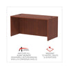 Alera® Valencia™ Series Straight Front Desk Shell, 59.13" x 29.5" x 29.63", Medium Cherry Desks-Desk Shells - Office Ready