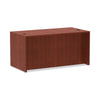 Alera® Valencia™ Series Straight Front Desk Shell, 59.13" x 29.5" x 29.63", Medium Cherry Desks-Desk Shells - Office Ready