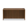 Alera® Valencia™ Series Straight Front Desk Shell, 59.13" x 29.5" x 29.63", Modern Walnut Desks-Desk Shells - Office Ready