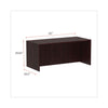 Alera® Valencia™ Series Straight Front Desk Shell, 65" x 29.5" x 29.63", Mahogany Desks-Desk Shells - Office Ready