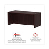 Alera® Valencia™ Series Straight Front Desk Shell, 65" x 29.5" x 29.63", Mahogany Desks-Desk Shells - Office Ready