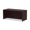 Alera® Valencia™ Series Straight Front Desk Shell, 65" x 29.5" x 29.63", Mahogany Desks-Desk Shells - Office Ready