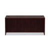 Alera® Valencia™ Series Straight Front Desk Shell, 65" x 29.5" x 29.63", Mahogany Desks-Desk Shells - Office Ready