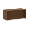 Alera® Valencia™ Series Straight Front Desk Shell, 65" x 29.5" x 29.63", Modern Walnut Desks-Desk Shells - Office Ready