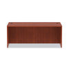 Alera® Valencia™ Series Straight Front Desk Shell, 71" x 35.5" x 29.63", Medium Cherry Desks-Desk Shells - Office Ready