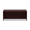 Alera® Valencia™ Series Straight Front Desk Shell, 71" x 35.5" x 29.63", Mahogany Desks-Desk Shells - Office Ready