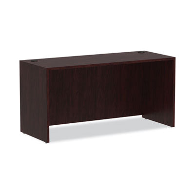 Alera® Valencia™ Series Credenza Shell, 59.13w x 23.63d x 29.5h, Mahogany Credenzas-Credenza Desk Shell - Office Ready