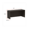 Alera® Valencia™ Series Credenza Shell, 65w x 23.6d x 29.5h, Espresso Credenzas-Credenza Desk Shell - Office Ready