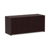 Alera® Valencia™ Series Credenza Shell, 65w x 23.6d x 29.5h, Mahogany Credenzas-Credenza Desk Shell - Office Ready