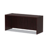 Alera® Valencia™ Series Credenza Shell, 65w x 23.6d x 29.5h, Mahogany Credenzas-Credenza Desk Shell - Office Ready