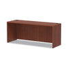 Alera® Valencia™ Series Credenza Shell, 70.88w x 23.63d x 29.5h, Medium Cherry Credenzas-Credenza Desk Shell - Office Ready
