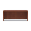 Alera® Valencia™ Series Credenza Shell, 70.88w x 23.63d x 29.5h, Medium Cherry Credenzas-Credenza Desk Shell - Office Ready