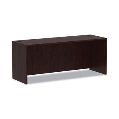 Alera® Valencia™ Series Credenza Shell, 70.88w x 23.63d x 29.5h, Mahogany Credenzas-Credenza Desk Shell - Office Ready