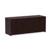 Alera® Valencia™ Series Credenza Shell, 70.88w x 23.63d x 29.5h, Mahogany Credenzas-Credenza Desk Shell - Office Ready