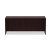 Alera® Valencia™ Series Credenza Shell, 70.88w x 23.63d x 29.5h, Mahogany Credenzas-Credenza Desk Shell - Office Ready