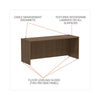 Alera® Valencia™ Series Credenza Shell, 70.88w x 23.63d x 29.5h, Modern Walnut Credenzas-Credenza Desk Shell - Office Ready