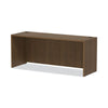 Alera® Valencia™ Series Credenza Shell, 70.88w x 23.63d x 29.5h, Modern Walnut Credenzas-Credenza Desk Shell - Office Ready