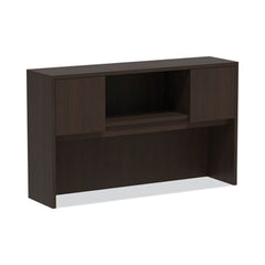 Alera® Valencia™ Series Hutch, 58.88w x 15d x 35.38h, Espresso
