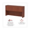 Alera® Valencia™ Series Hutch, 64.75w x 15d x 35.38h, Medium Cherry Hutches-Office Hutch - Office Ready