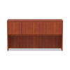 Alera® Valencia™ Series Hutch, 64.75w x 15d x 35.38h, Medium Cherry Hutches-Office Hutch - Office Ready