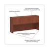 Alera® Valencia™ Series Hutch, 70.63w x 15d x 35.38h, Medium Cherry Hutches-Office Hutch - Office Ready
