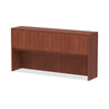 Alera® Valencia™ Series Hutch, 70.63w x 15d x 35.38h, Medium Cherry Hutches-Office Hutch - Office Ready