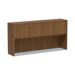 Alera® Valencia™ Series Hutch, 3-Comp, 70.63w x 15d x 35.38h, Modern Walnut