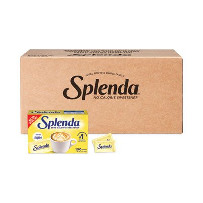 Splenda® No Calorie Sweetener Packets, 0.035 oz Packets, 1200 Carton Coffee Condiments-Sweetener - Office Ready