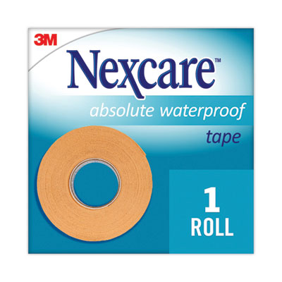 3M Nexcare™ Absolute Waterproof First Aid Tape, Foam, 1 x 180 Bandages-Tape - Office Ready