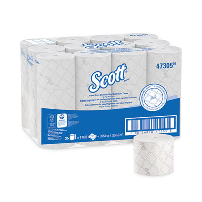 Scott® Pro Small Core High Capacity \SRB, Septic Safe, 2-Ply, White, 1100 Sheets/Roll, 36 Rolls/Carton Tissues-Bath High Capacity Roll - Office Ready