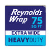 Reynolds Wrap® Heavy Duty Aluminum Foil Roll, 18" x 75 ft, Silver Food Wrap-Aluminum Foil - Office Ready