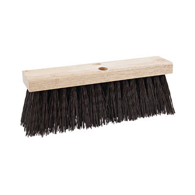 Boardwalk® Street Broom Head, 6.25